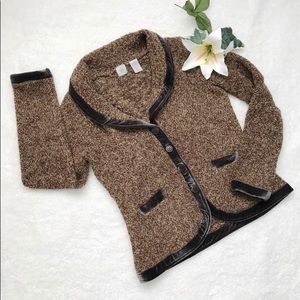 Anthropology marled knit sweater